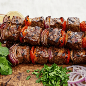 Шашлык из говяжьей отбивной в Харькове — премиальное мясо на углях от Shashlik №1