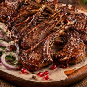 Каре ягненка на мангале с доставкой в Харькове — нежное мясо на углях от Shashlik №1